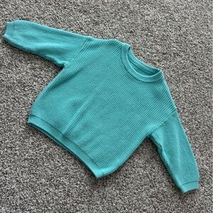 Kids Teal Sweater